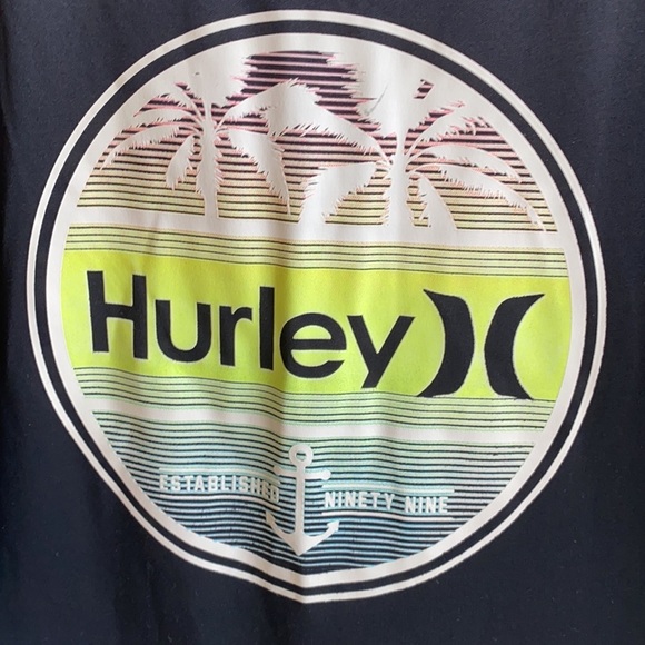 Sz 6 Kids Hurley UPF 50+ Rashguard - Picture 4 of 5